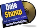 Thumbnail Date Stamp dsp With Master Resale Rights.