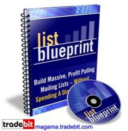 Product picture **New** List Blue Print MRR!