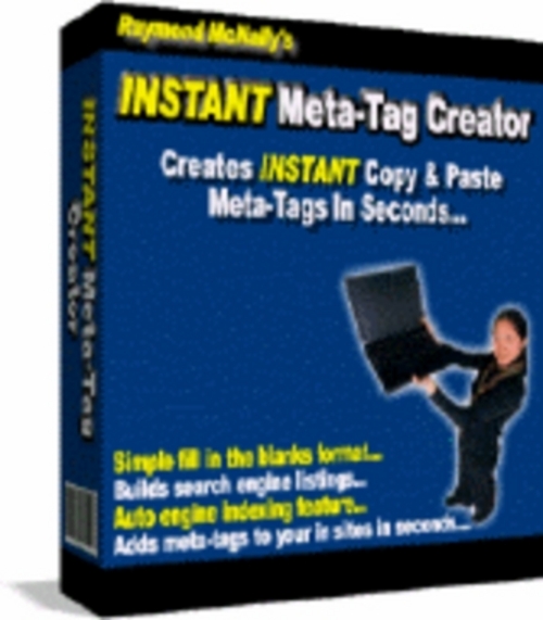 Product picture *NEW* INSTANT Meta-Tag Creator  - Download Business 2011