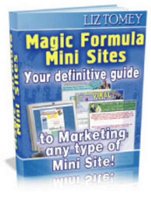 Product picture *New* Magic Minisites Ebook - PLR 2011