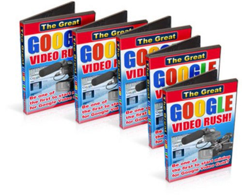 Product picture *NEW* The Great Google Video Rush With Resale Rights 2011