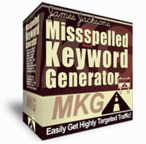 Product picture *NEW*  Misspell Generator WIth Master Resale Rights 2011