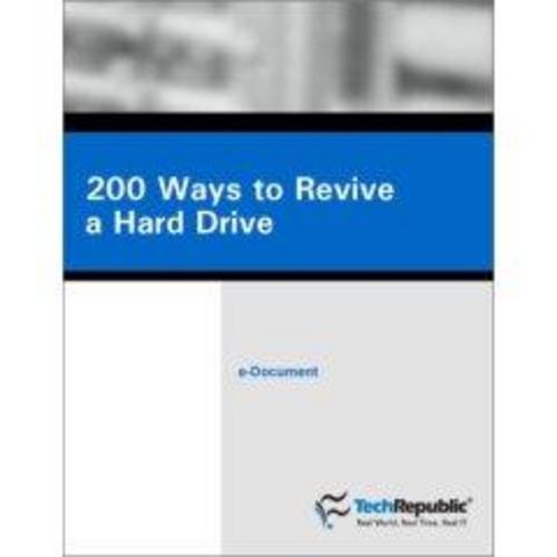 Product picture *NEW* 200 ways to revive a hard drive 2011